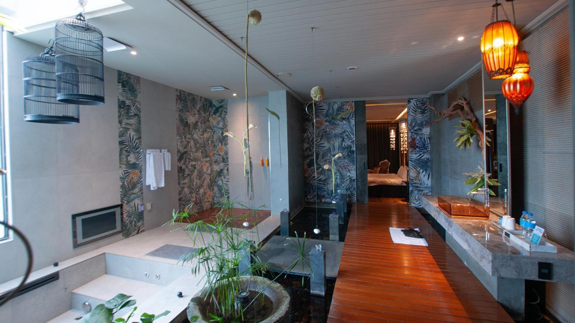 Mulan Motel Taichung Exterior foto